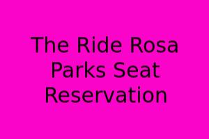 rosa parks seat story