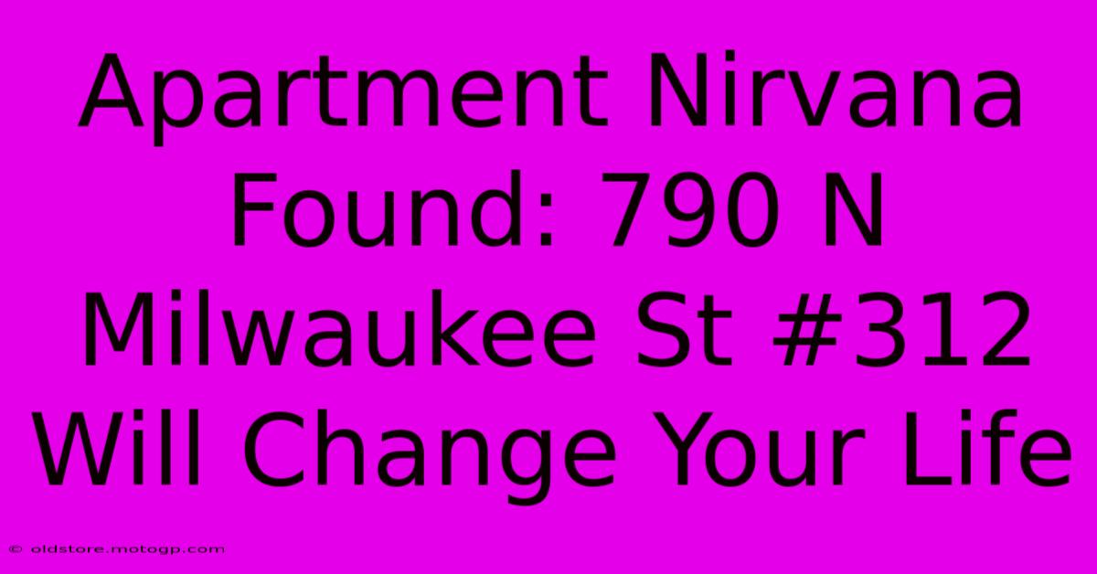 Apartment Nirvana Found: 790 N Milwaukee St #312 Will Change Your Life