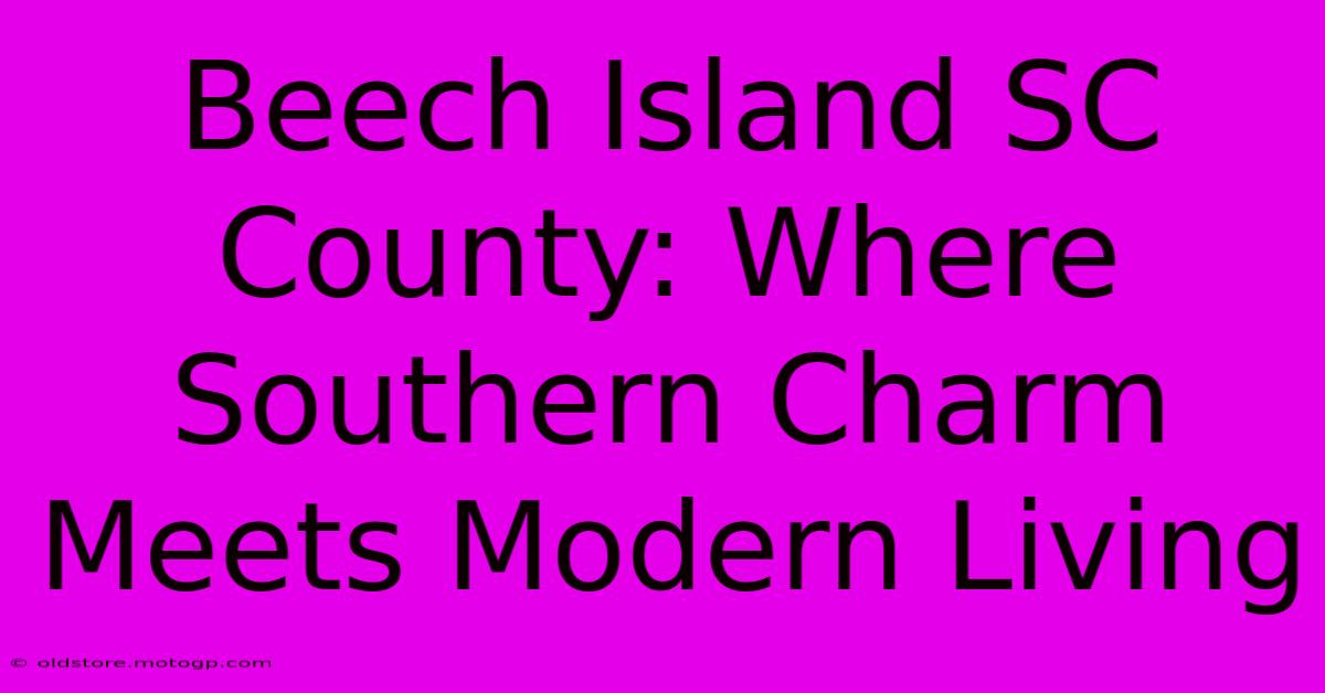 Beech Island SC County: Where Southern Charm Meets Modern Living