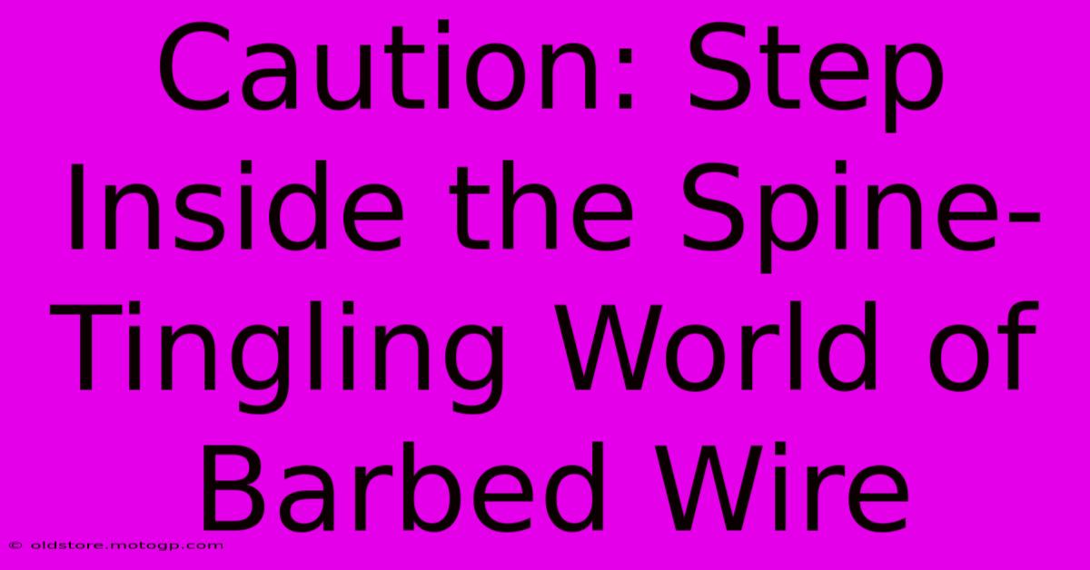 Caution: Step Inside The Spine-Tingling World Of Barbed Wire