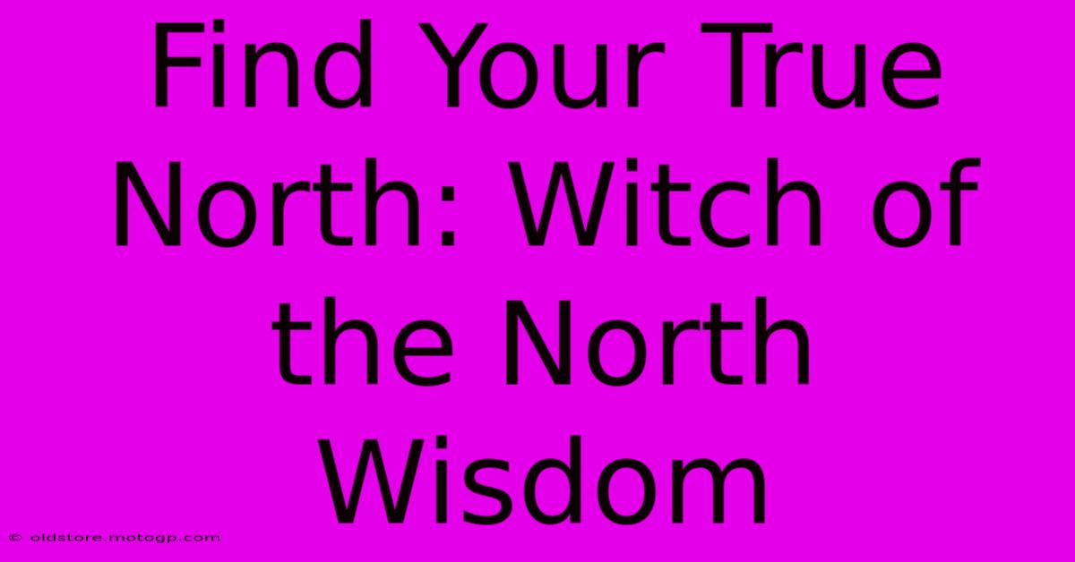 Find Your True North: Witch Of The North Wisdom