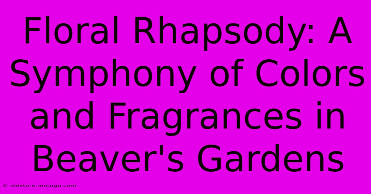 Floral Rhapsody: A Symphony Of Colors And Fragrances In Beaver's Gardens