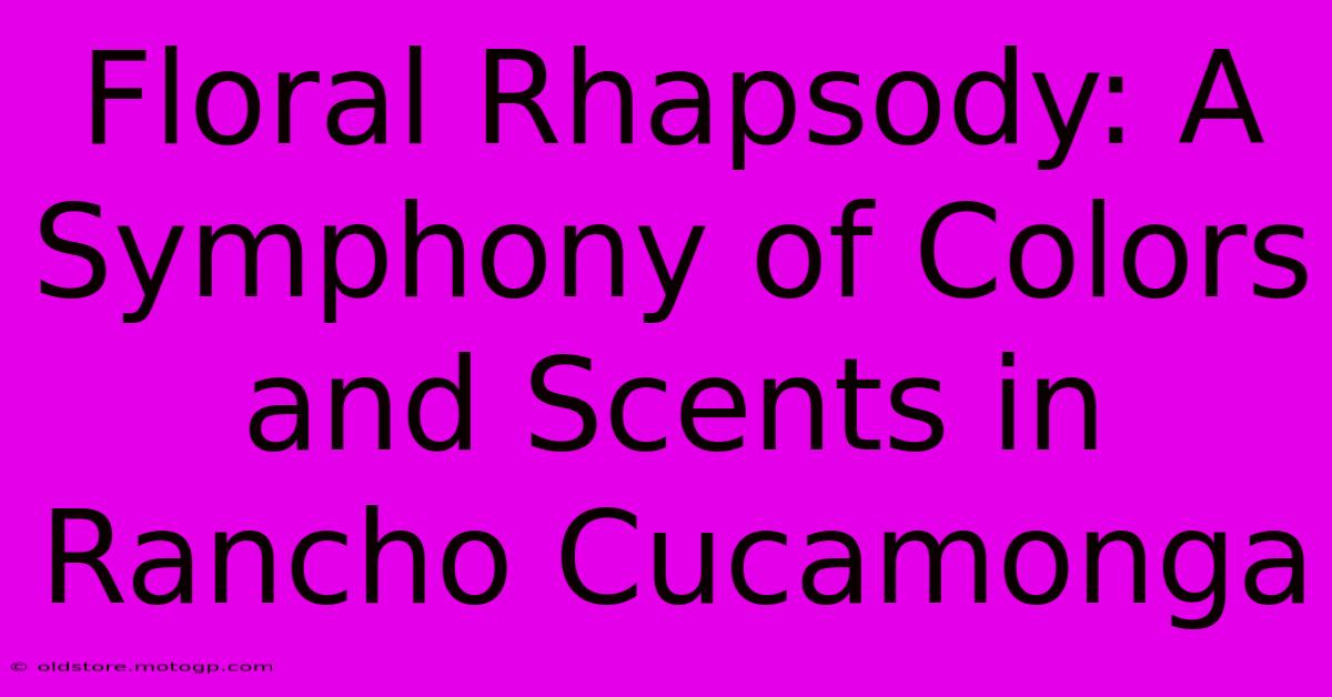 Floral Rhapsody: A Symphony Of Colors And Scents In Rancho Cucamonga