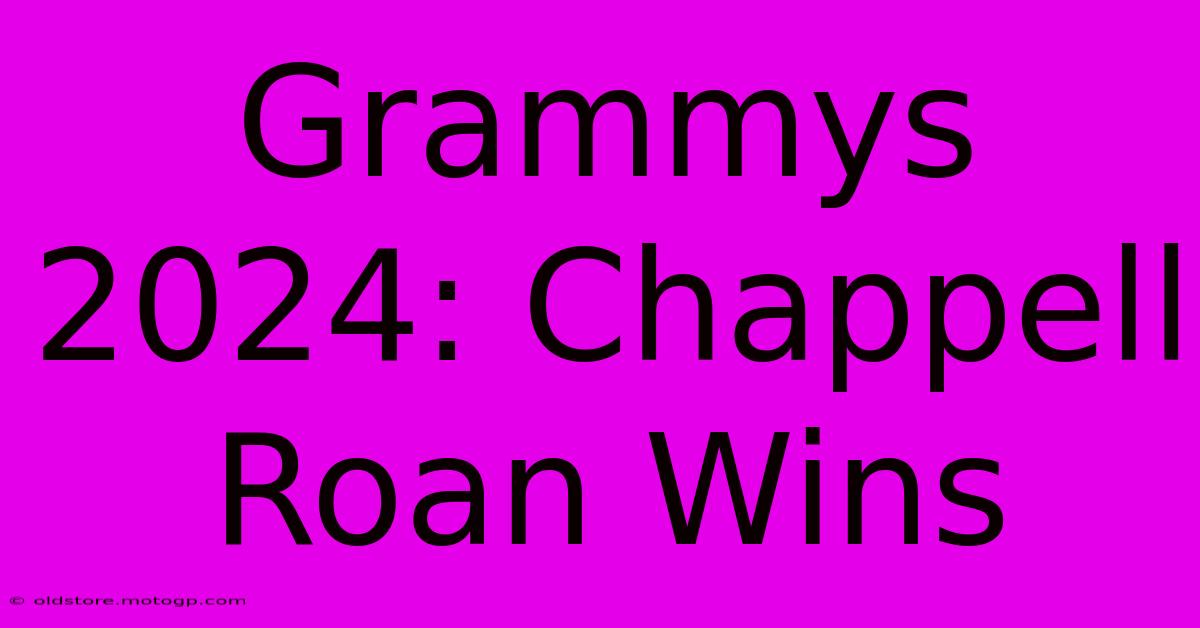 Grammys 2024: Chappell Roan Wins