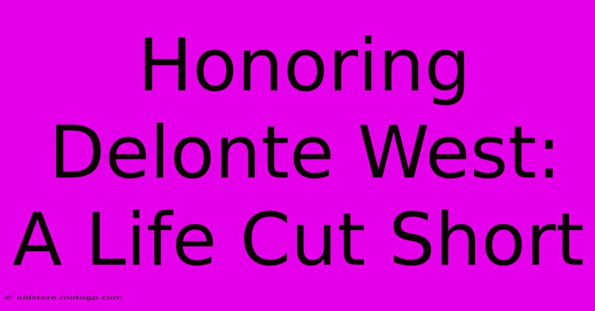 Honoring Delonte West: A Life Cut Short