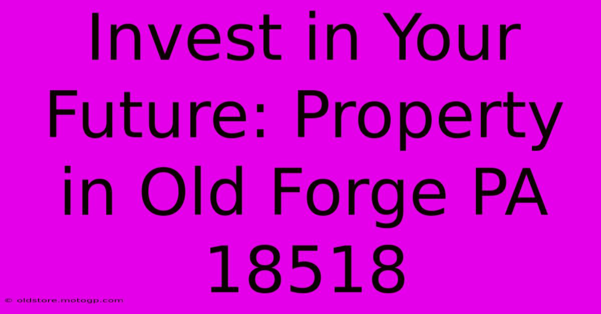 Invest In Your Future: Property In Old Forge PA 18518