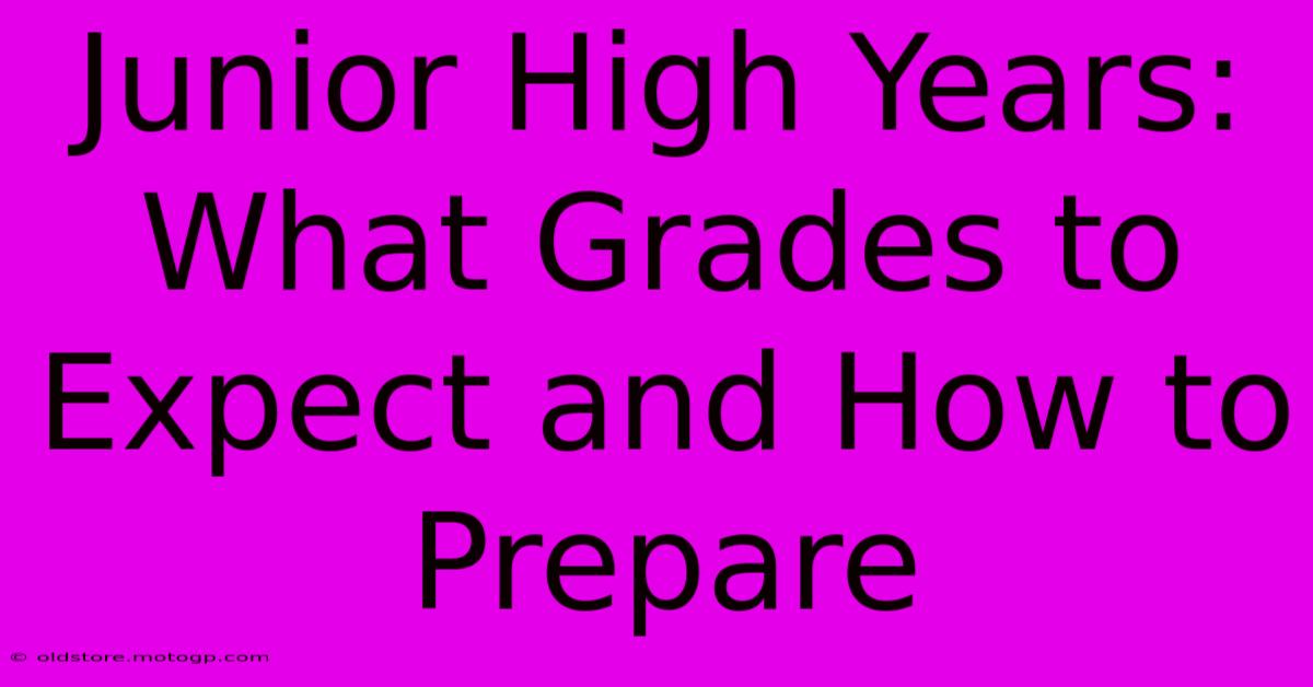 Junior High Years: What Grades To Expect And How To Prepare