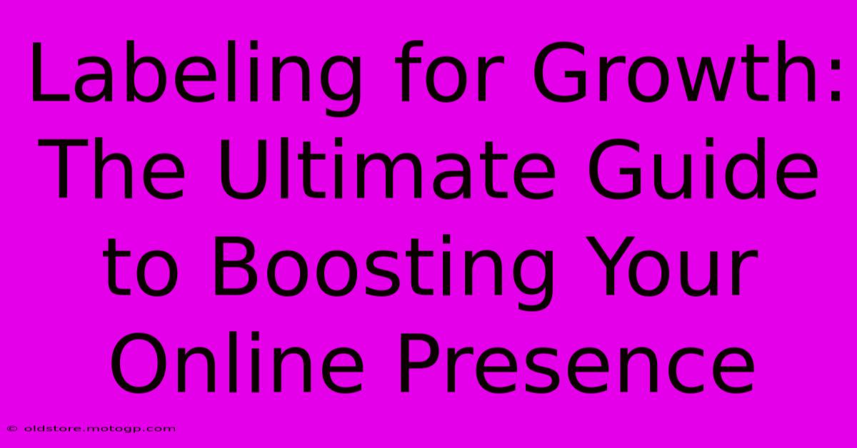 Labeling For Growth: The Ultimate Guide To Boosting Your Online Presence