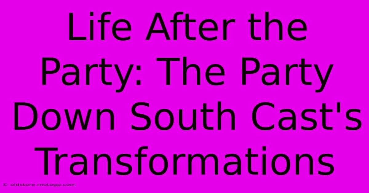 Life After The Party: The Party Down South Cast's Transformations