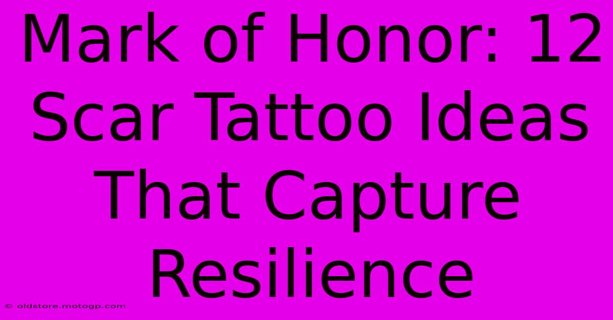 Mark Of Honor: 12 Scar Tattoo Ideas That Capture Resilience