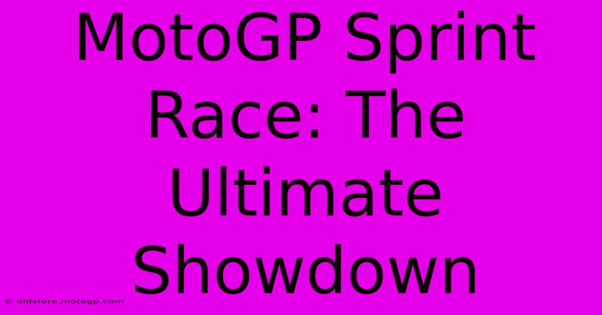 MotoGP Sprint Race: The Ultimate Showdown