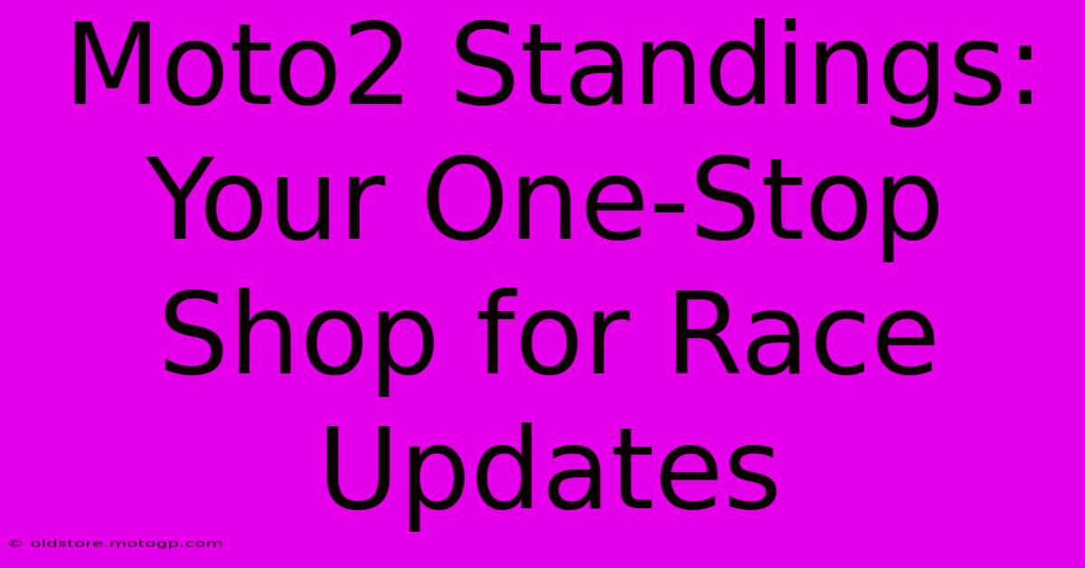 Moto2 Standings: Your One-Stop Shop For Race Updates