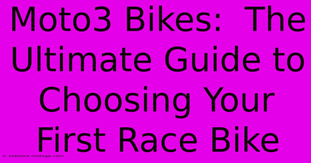 Moto3 Bikes:  The Ultimate Guide To Choosing Your First Race Bike