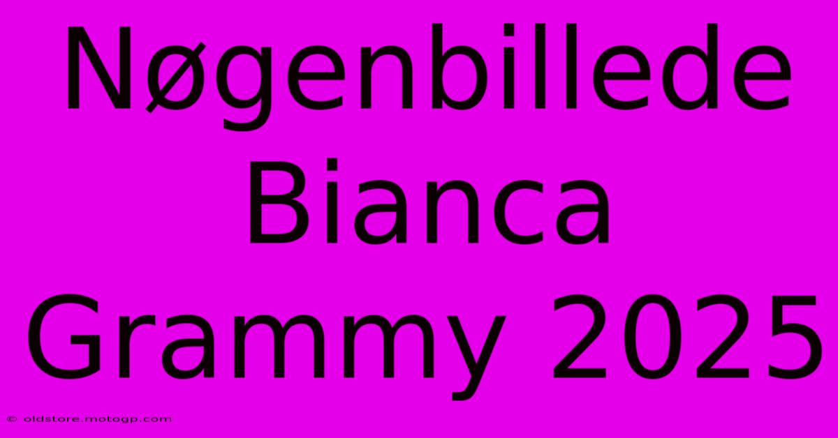 Nøgenbillede Bianca Grammy 2025