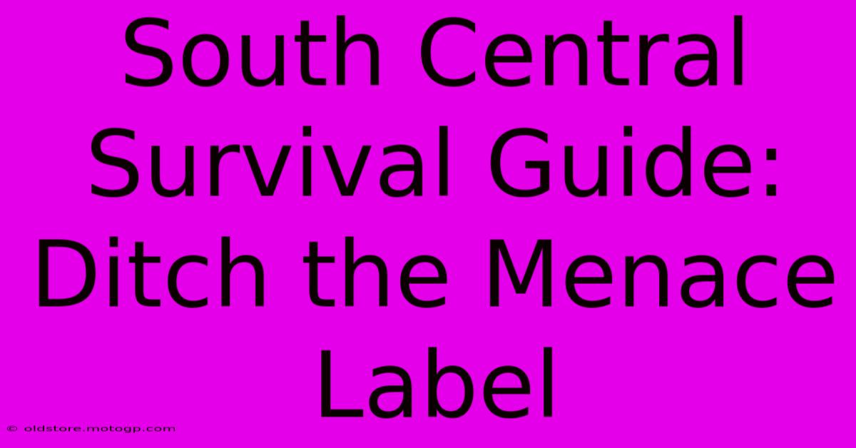 South Central Survival Guide: Ditch The Menace Label