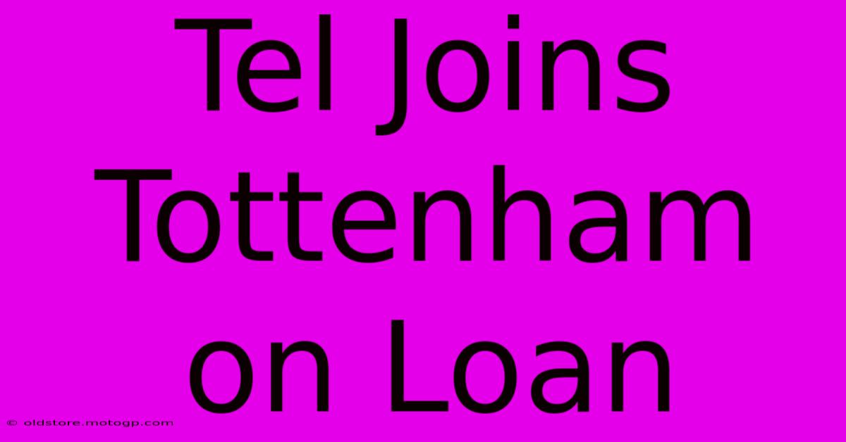 Tel Joins Tottenham On Loan