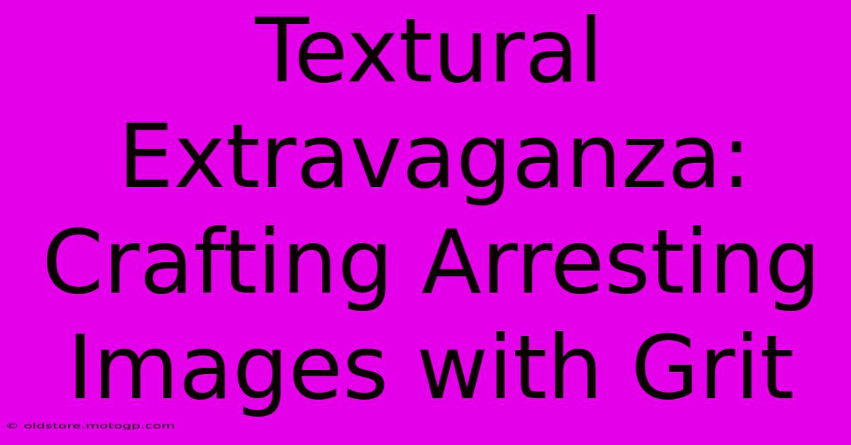 Textural Extravaganza: Crafting Arresting Images With Grit