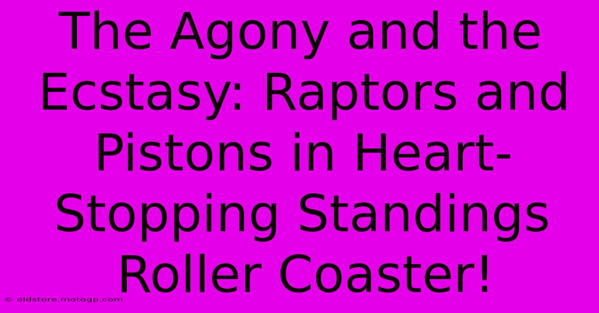 The Agony And The Ecstasy: Raptors And Pistons In Heart-Stopping Standings Roller Coaster!