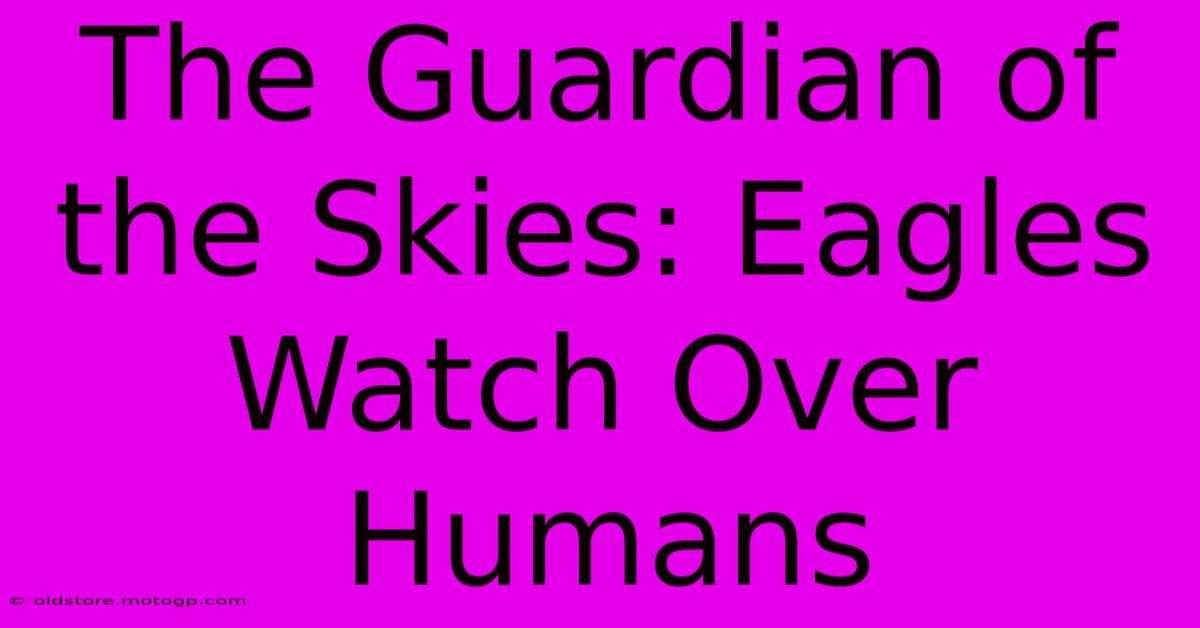 The Guardian Of The Skies: Eagles Watch Over Humans