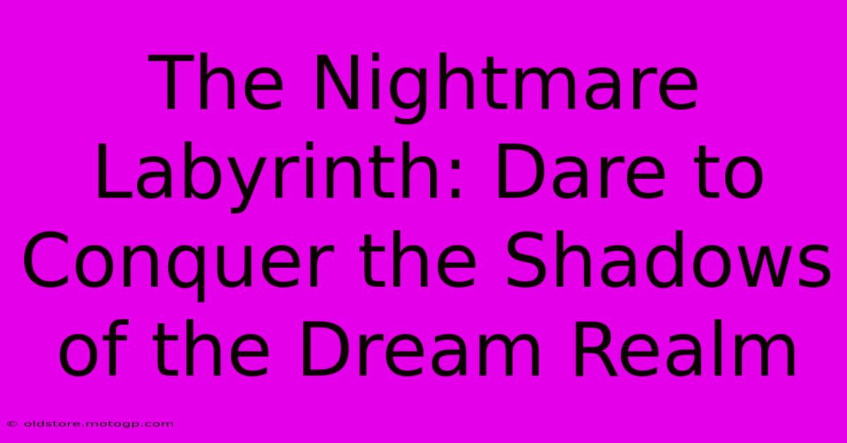 The Nightmare Labyrinth: Dare To Conquer The Shadows Of The Dream Realm