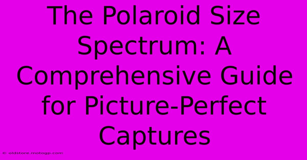 The Polaroid Size Spectrum: A Comprehensive Guide For Picture-Perfect Captures