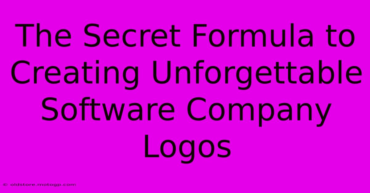 The Secret Formula To Creating Unforgettable Software Company Logos