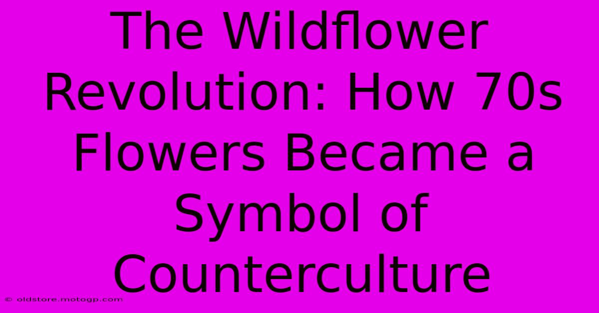 The Wildflower Revolution: How 70s Flowers Became A Symbol Of Counterculture