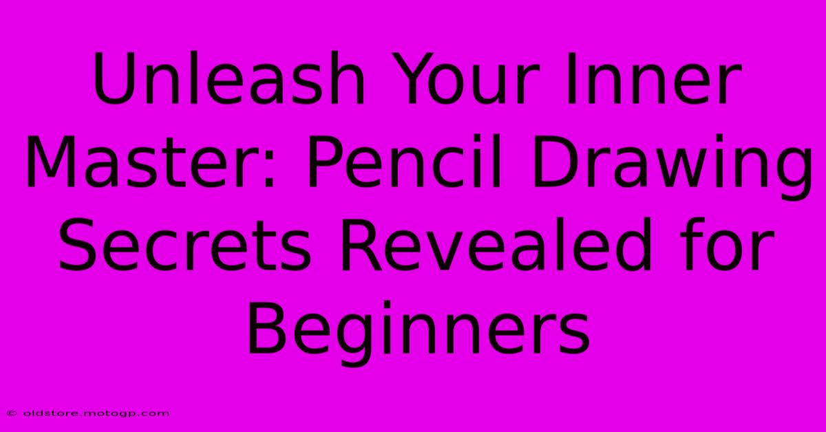 Unleash Your Inner Master: Pencil Drawing Secrets Revealed For Beginners