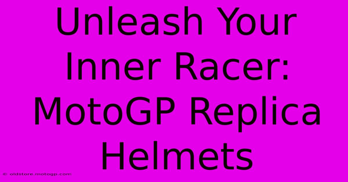 Unleash Your Inner Racer: MotoGP Replica Helmets