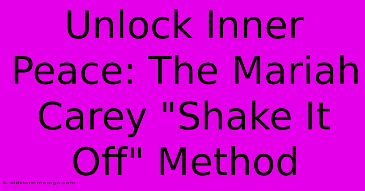 Unlock Inner Peace: The Mariah Carey 