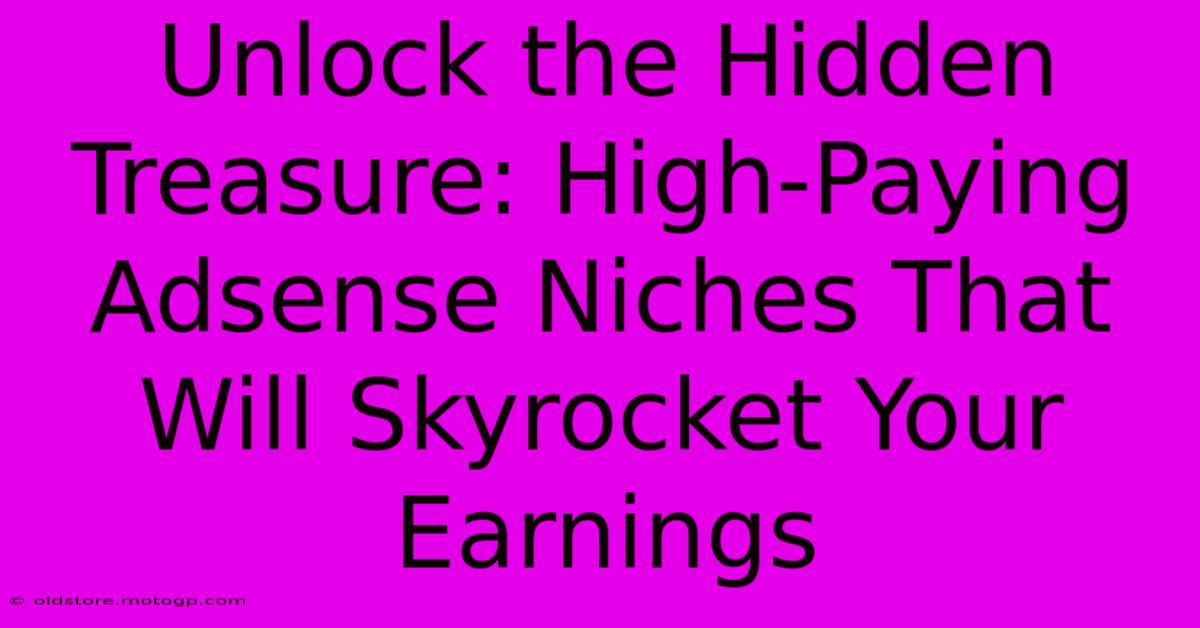 Unlock The Hidden Treasure: High-Paying Adsense Niches That Will Skyrocket Your Earnings