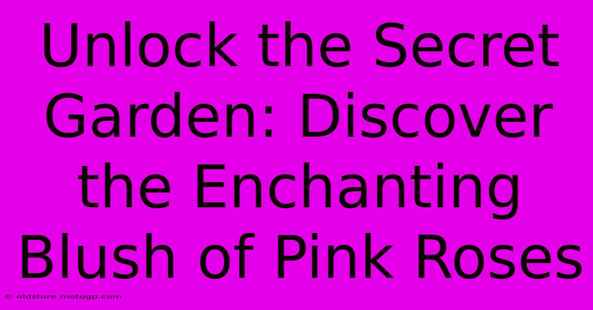 Unlock The Secret Garden: Discover The Enchanting Blush Of Pink Roses