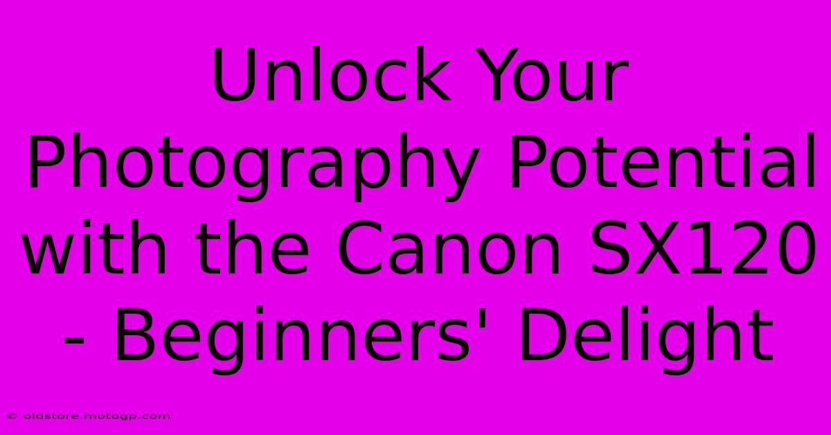 Unlock Your Photography Potential With The Canon SX120 - Beginners' Delight