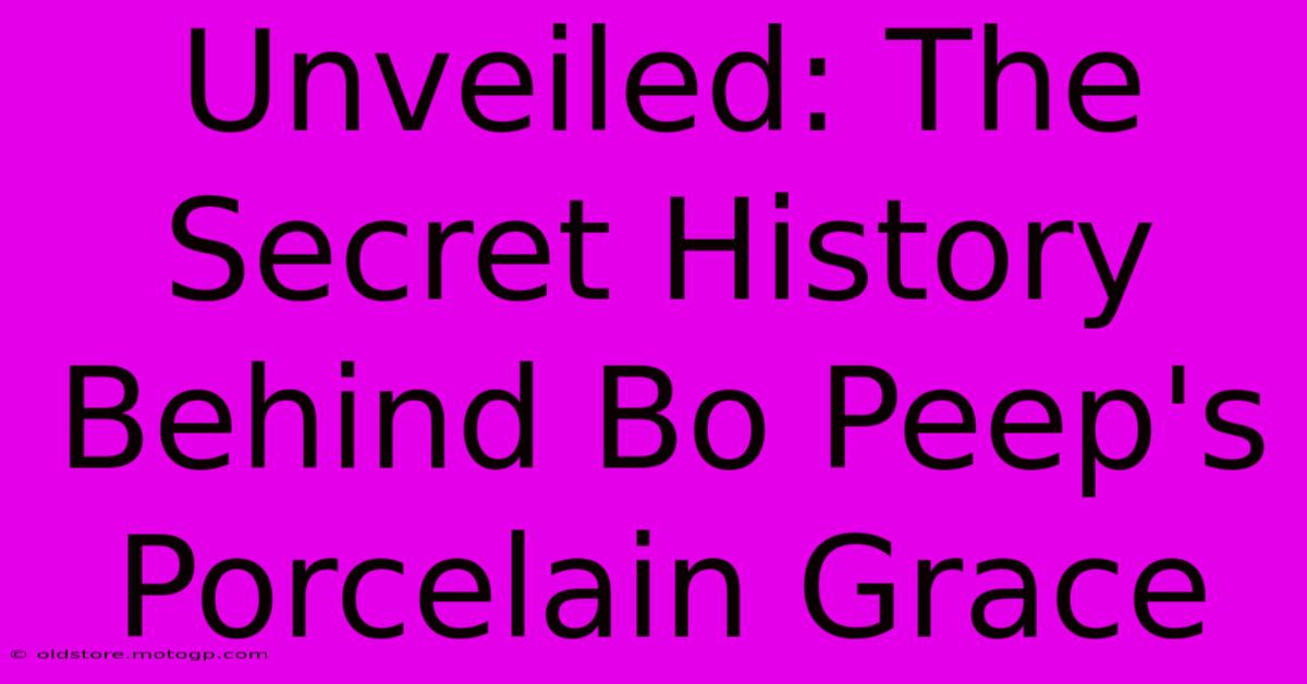 Unveiled: The Secret History Behind Bo Peep's Porcelain Grace