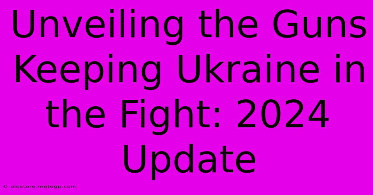 Unveiling The Guns Keeping Ukraine In The Fight: 2024 Update