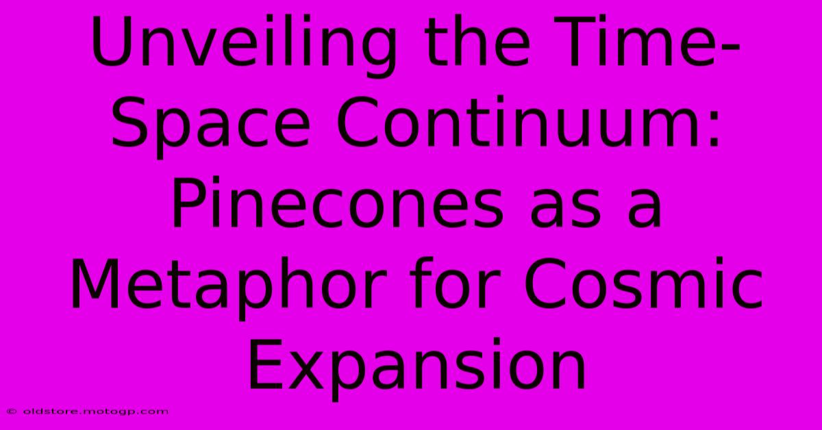 Unveiling The Time-Space Continuum: Pinecones As A Metaphor For Cosmic Expansion