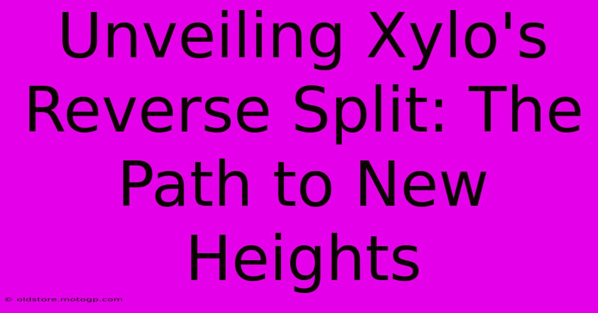 Unveiling Xylo's Reverse Split: The Path To New Heights