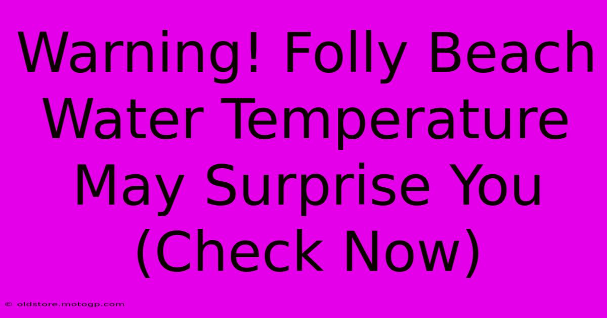 Warning! Folly Beach Water Temperature May Surprise You (Check Now)