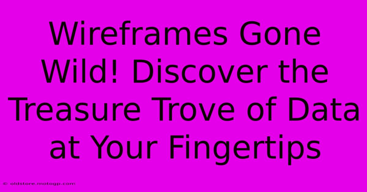 Wireframes Gone Wild! Discover The Treasure Trove Of Data At Your Fingertips