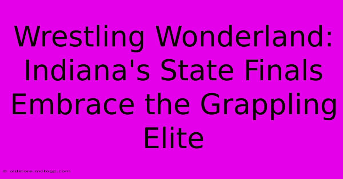 Wrestling Wonderland: Indiana's State Finals Embrace The Grappling Elite